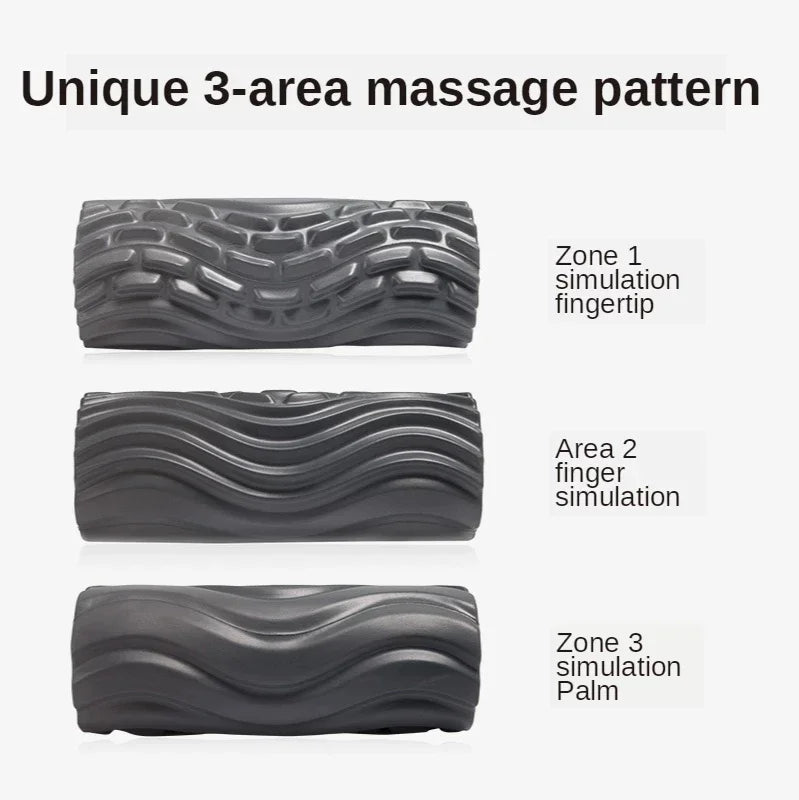 Electric Vibrating Foam Roller – 4/5-Speed USB Rechargeable Deep Tissue Muscle Relaxation for Yoga & Gym