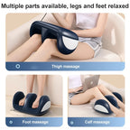 Smart Electric Heated Foot Massager Calf Massage Deep Tissue Kneading Device Hot Compress Leg Feet Muscle Relax Relieve Fatigue
