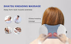 HEALTENCE 3D Shiatsu Neck Massager – U-Shaped Vibrating Pillow