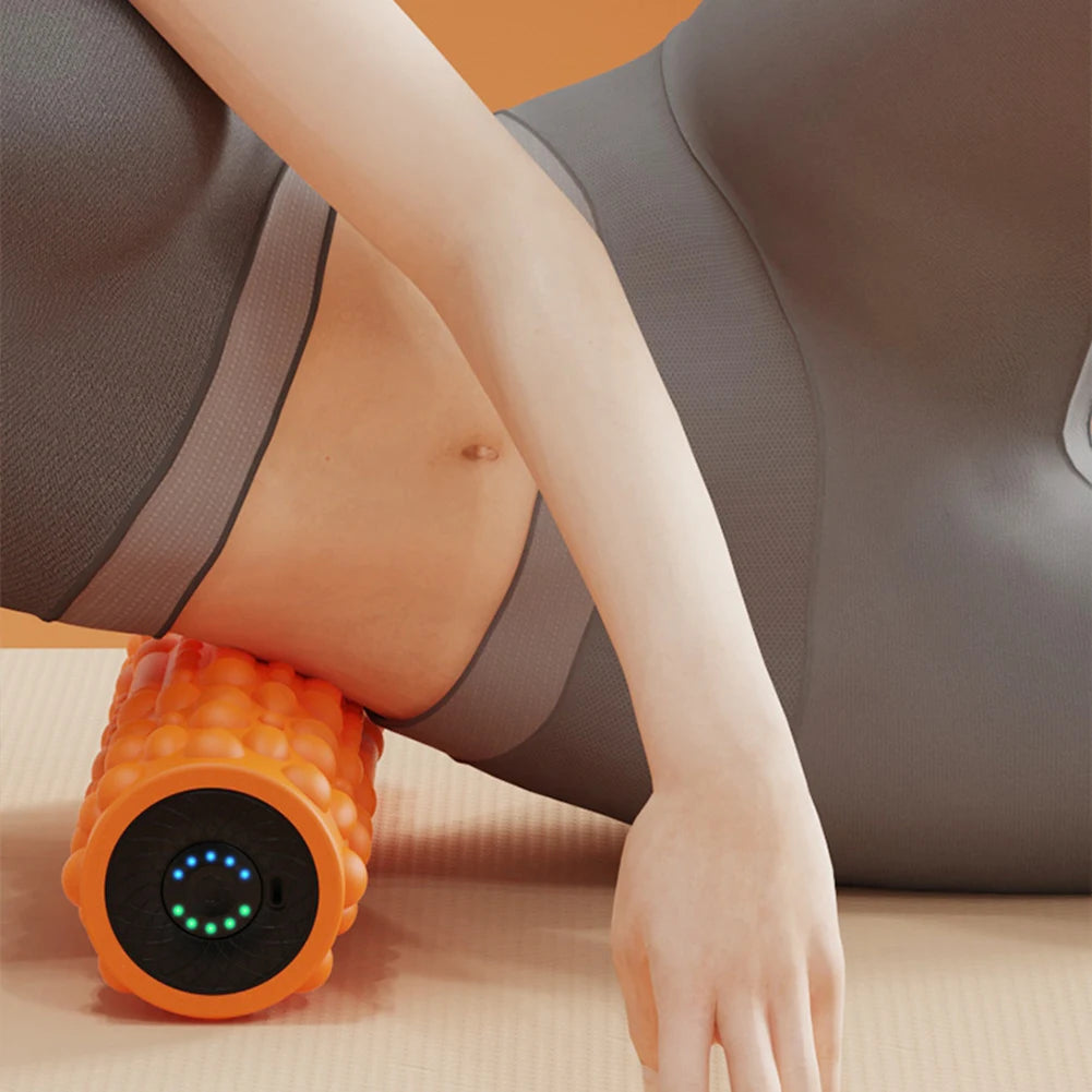 Electric Vibrating Foam Roller - Yoga Massage Column