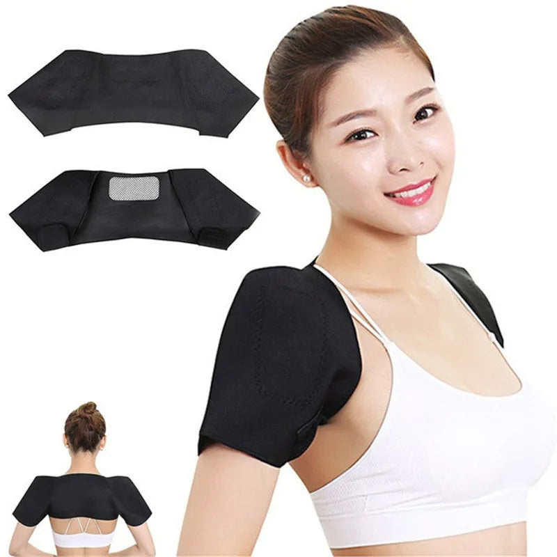 Tourmaline Self-Heating Shoulder Pad – Far Infrared Pain Relief Belt