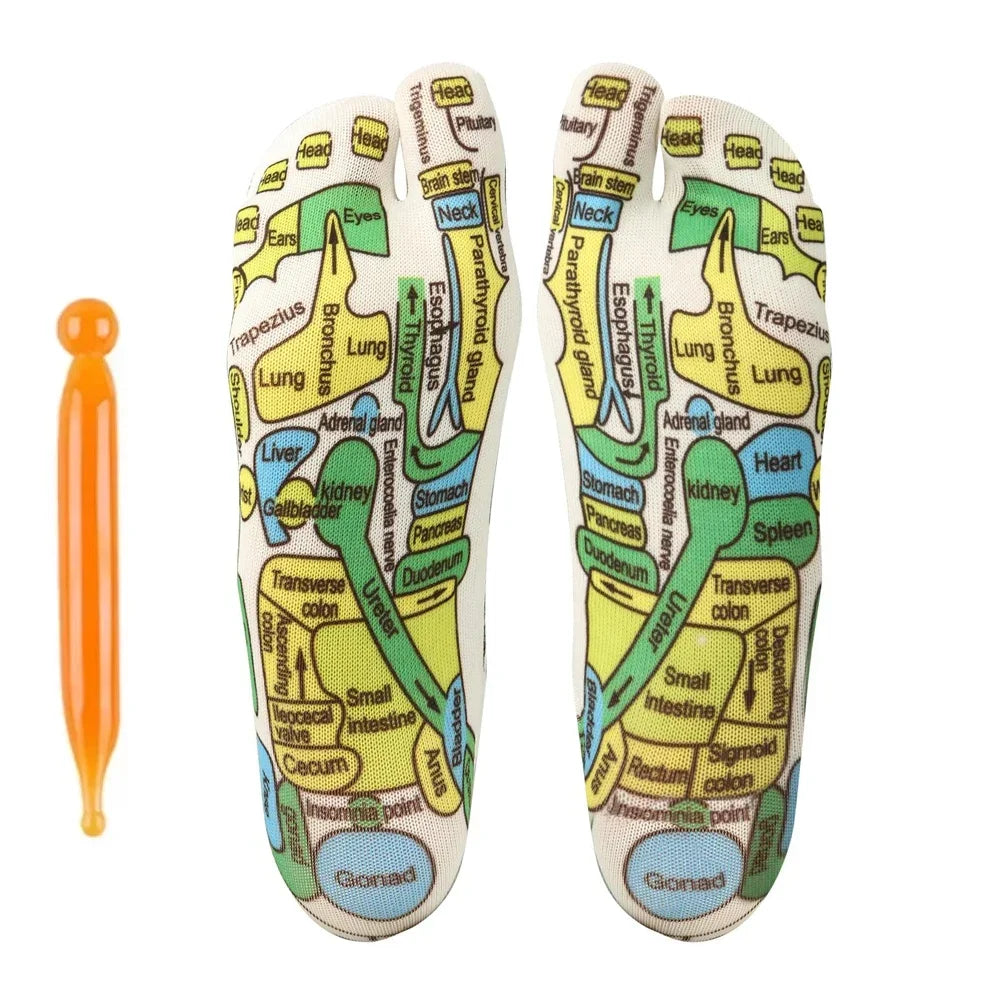 Reflexology Socks & Gloves – Acupressure Foot & Hand Relief