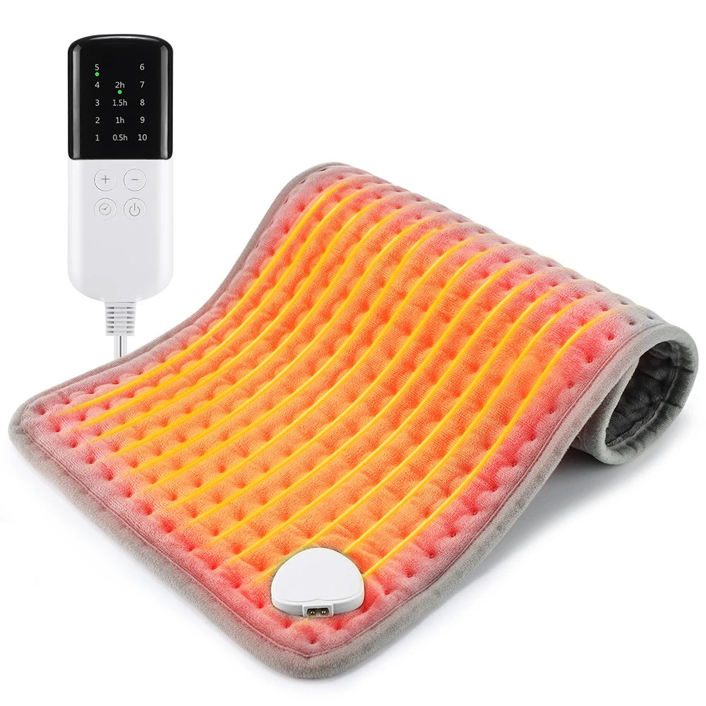 Electric Heating Pad Pet Heat Mat – Constant Timer Body Warming Thermal Mat for Abdomen & Hand