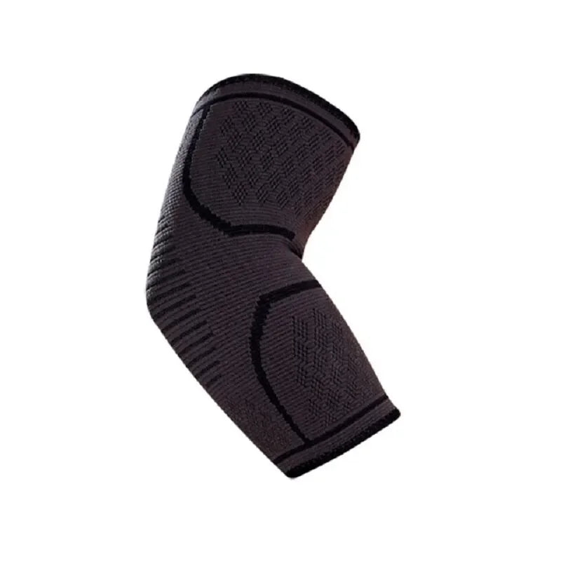 Elastic Nylon Elbow Support Pad – Sweat-Absorbing Arm Sleeve Brace for Gym, Basketball & Sports Safety