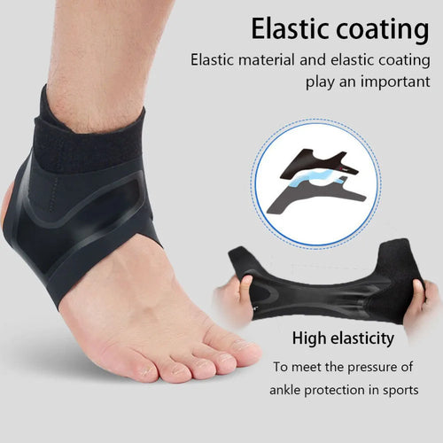 Adjustable Compression Ankle Support – Sports Brace for Running, Hiking & Basketball Protection