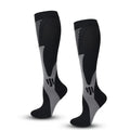 Multi-Color Compression Socks – Daily Cycling & Soccer Sports Socks to Prevent Varicose Veins (Men & Women)