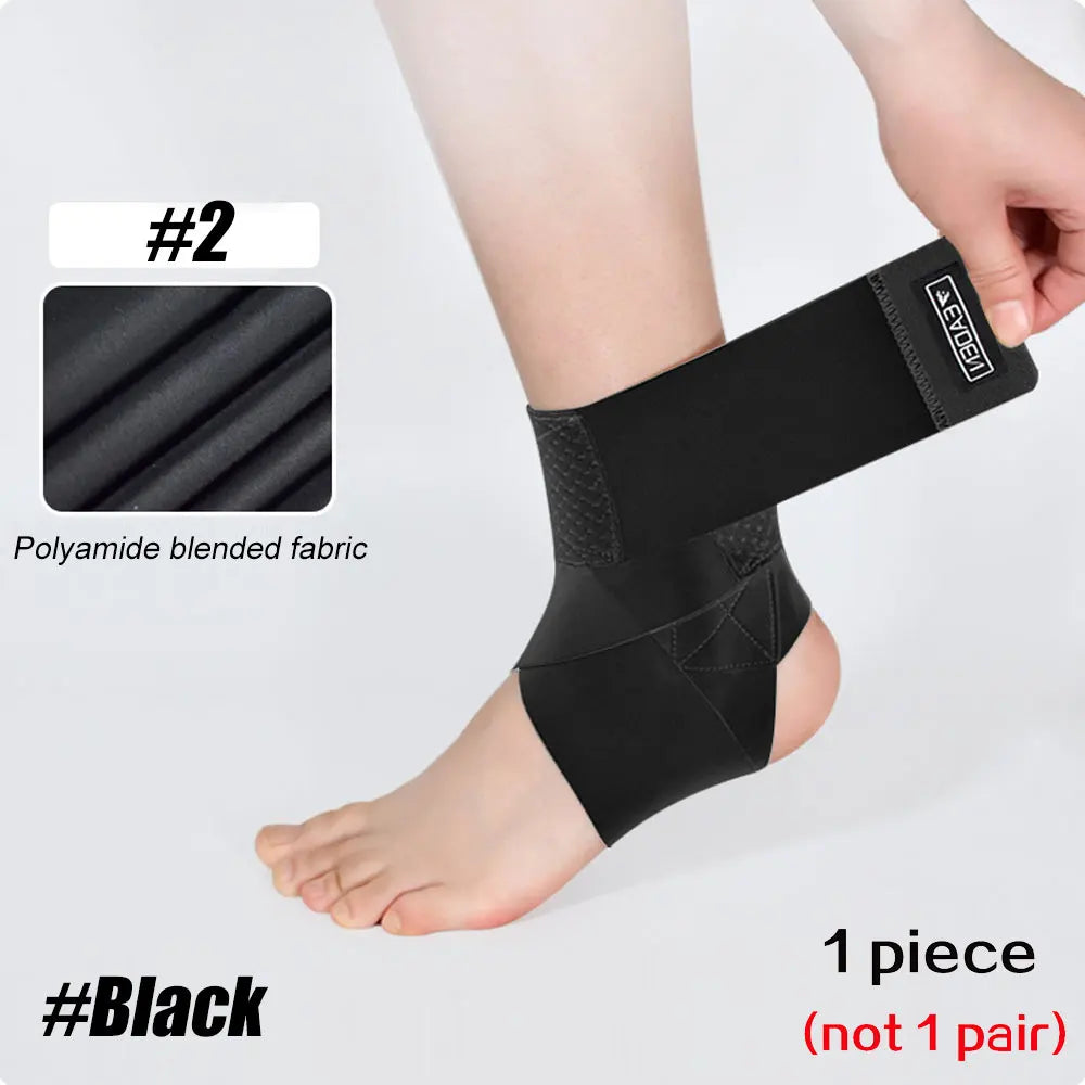 1pc New Ankle Support Wraps Women and Men - Foot Brace & Ankle Brace for Sprained Ankle, Ankle Support Brace for Achilles Tendon