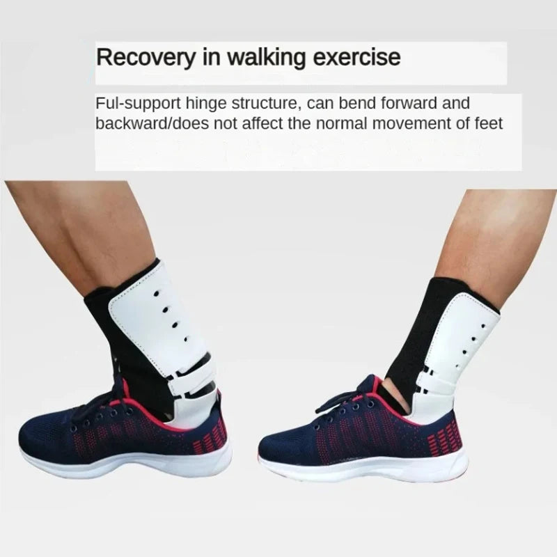 Drop Foot Orthosis – Adjustable Left & Right Ankle Sprain Stabilizer for Hemiplegia & Rehabilitation