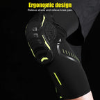 1Pair Sports Crashproof Knee Support Pad Elbow Brace Arm Leg Compression Sleeves Outdoor Basketball Football Bicycle Protector