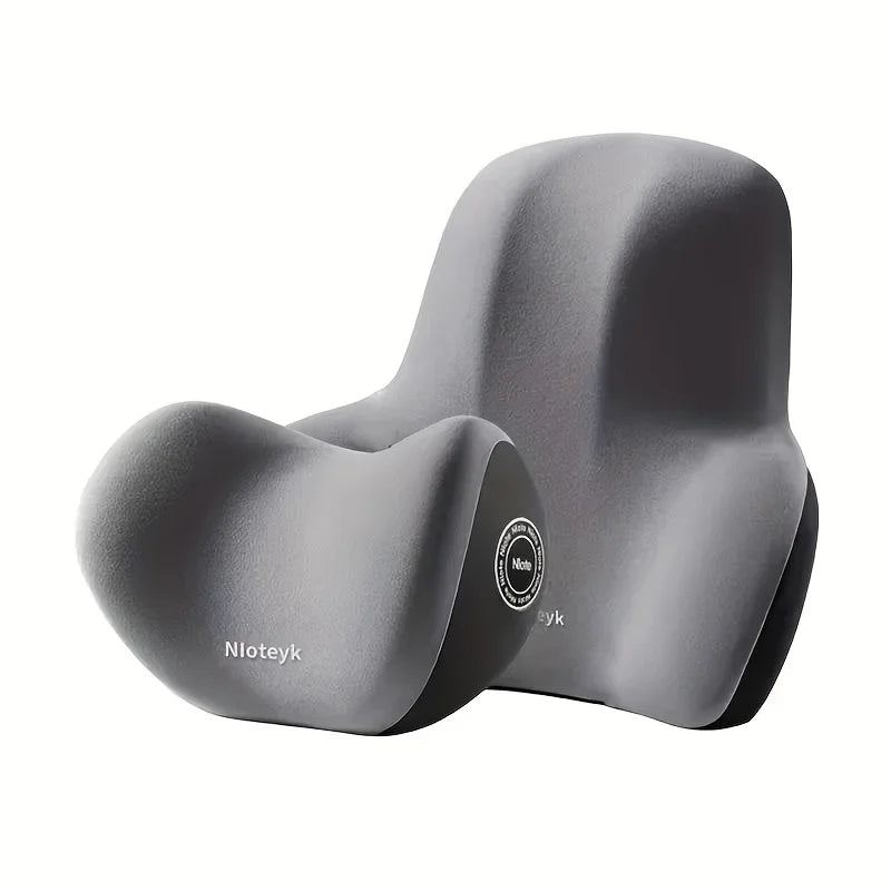 HEALTENCE Memory Foam Lumbar Cushion – Multifunctional Back Support