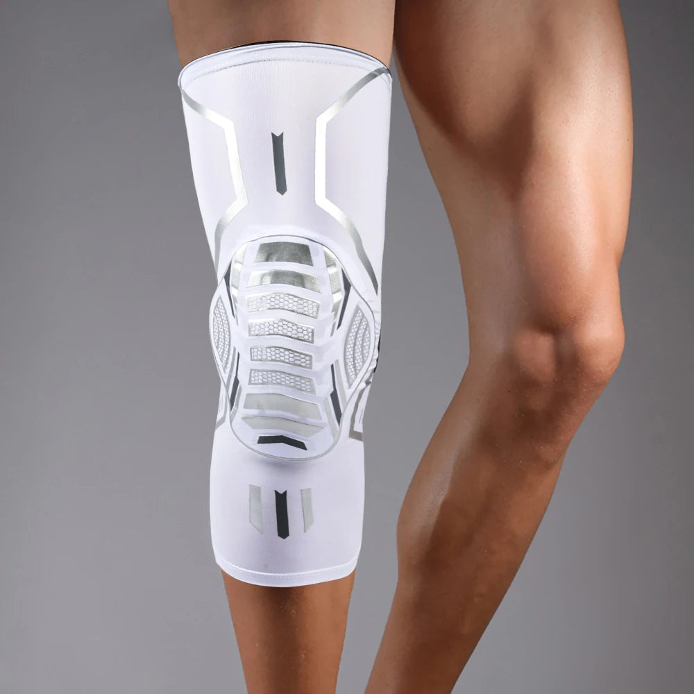 Shock-Absorbing Compression Knee Sleeve – Padded Sports Brace