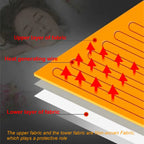 1set USB Clothes Heater Pad with DC connector Clothes Heating Mat For Neck Lumbar Abdomen Warming Winter Heat Mat