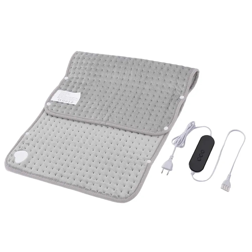 Electric Heating Pad Pet Heat Mat – 9 Levels Auto Power-Off Heating Blanket for Abdomen & Hand Winter Warming