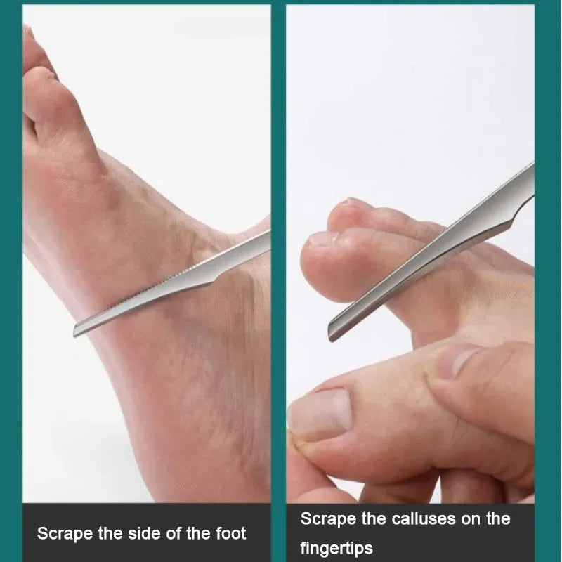 Pedicure Toe Nail Shaver Kit – Foot Callus Rasp File & Dead Skin Remover Manicure Pedicure Tools