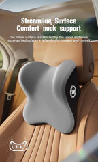 HEALTENCE Memory Foam Car Neck & Lumbar Support Set