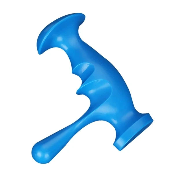 T-shaped Acupoint Massager Thumb Finger Press Trigger Point Handheld Physical Therapy Tools Body Deep Tissue Relax Relief Pain