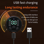 Abdominal Muscle Toner EMS Muscle Stimulator Electric Toning Belt Waist Trainer USB Recharge Body Weight Loss Fitness Massager