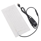 1set USB Clothes Heater Pad with DC connector Clothes Heating Mat For Neck Lumbar Abdomen Warming Winter Heat Mat