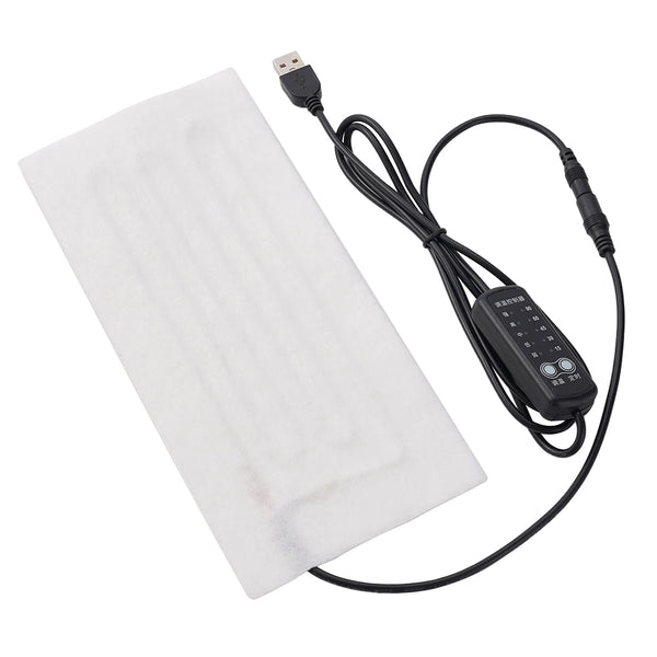 USB Clothes Heater Pad with DC Connector – Heating Mat for Neck, Lumbar & Abdomen Winter Warming