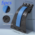 3-Level Adjustable Back Stretcher – Lumbar Cracker Board & Spine Decompression Device for Lower Back Pain