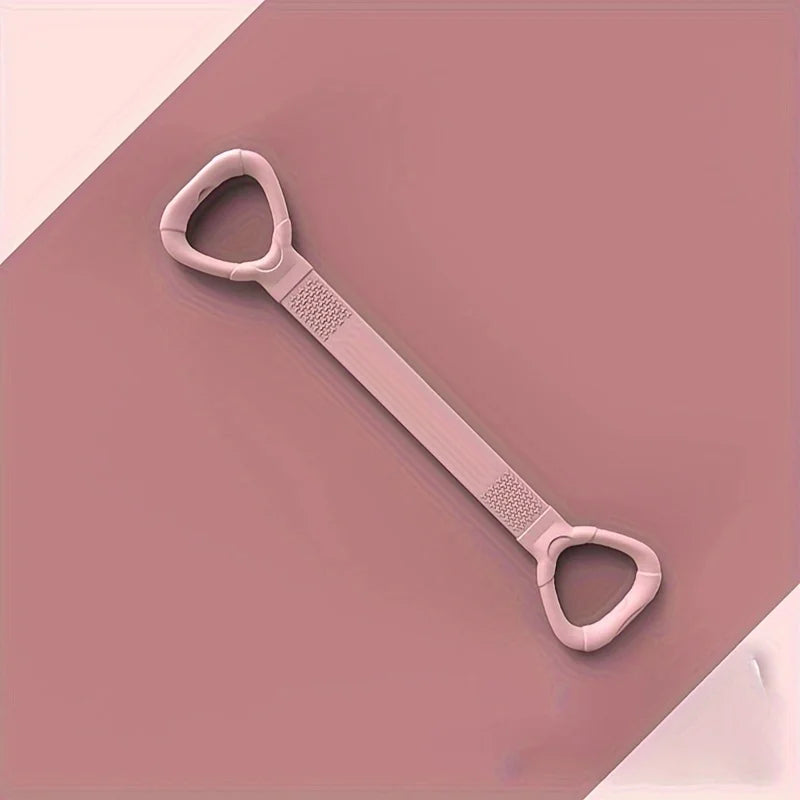 Multi-Functional Figure 8 Resistance Band for Full Body Workout - TPE Elastic Fitness Strap for Strength Training, Yoga, Pilates