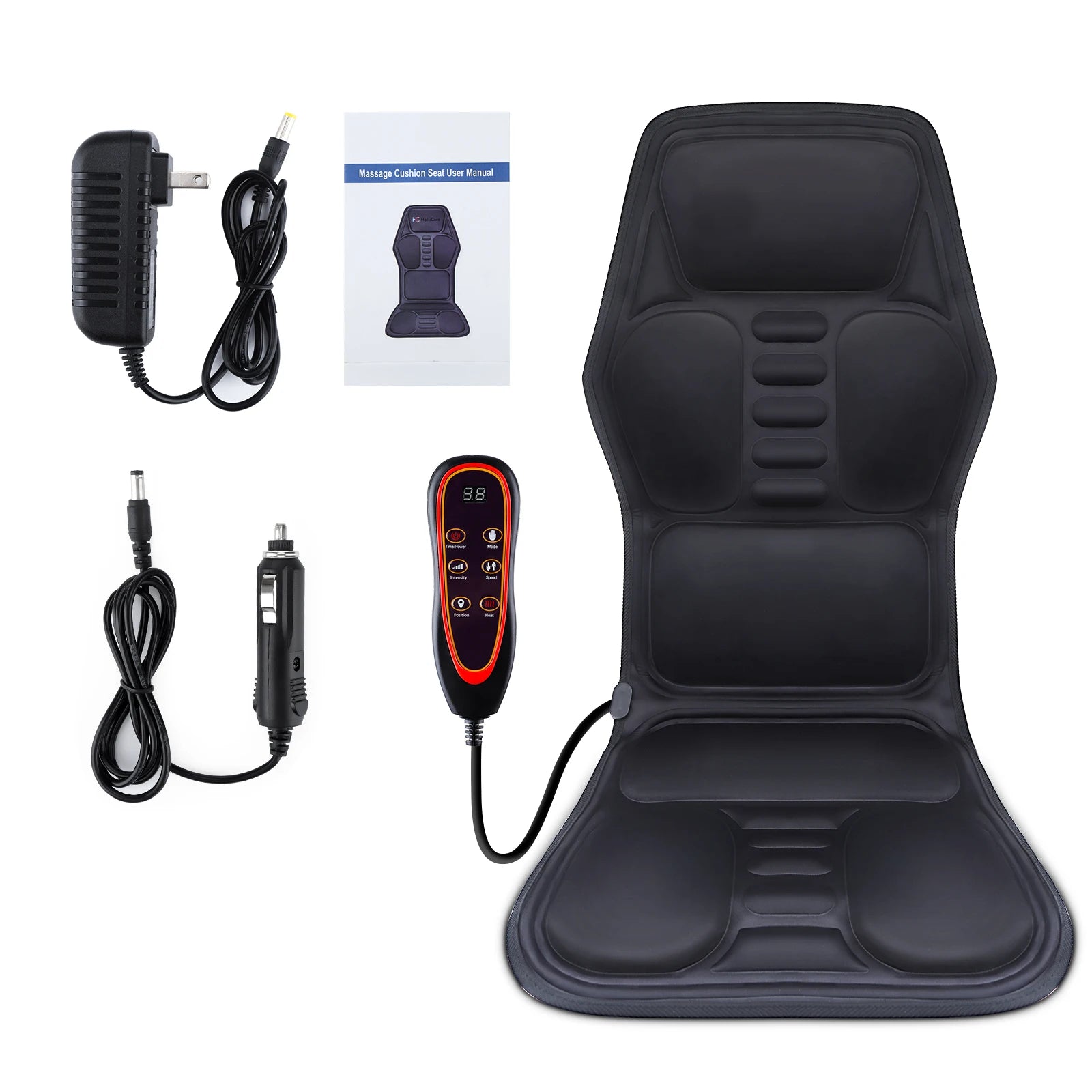 Infrared Massage Chair Cushion – Heating Vibration Mat