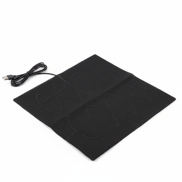 5V USB Carbon Fiber Heating Pad – Fast-Heating Hand Warmer for Mouse Pad, Shoes & Gloves