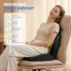 Ergonomic Memory Foam Seat Cushion – Lumbar Support for Office Chair & Car