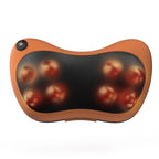 Electric Shiatsu Head & Neck Massager Pillow – Multifunctional Car & Home Relief