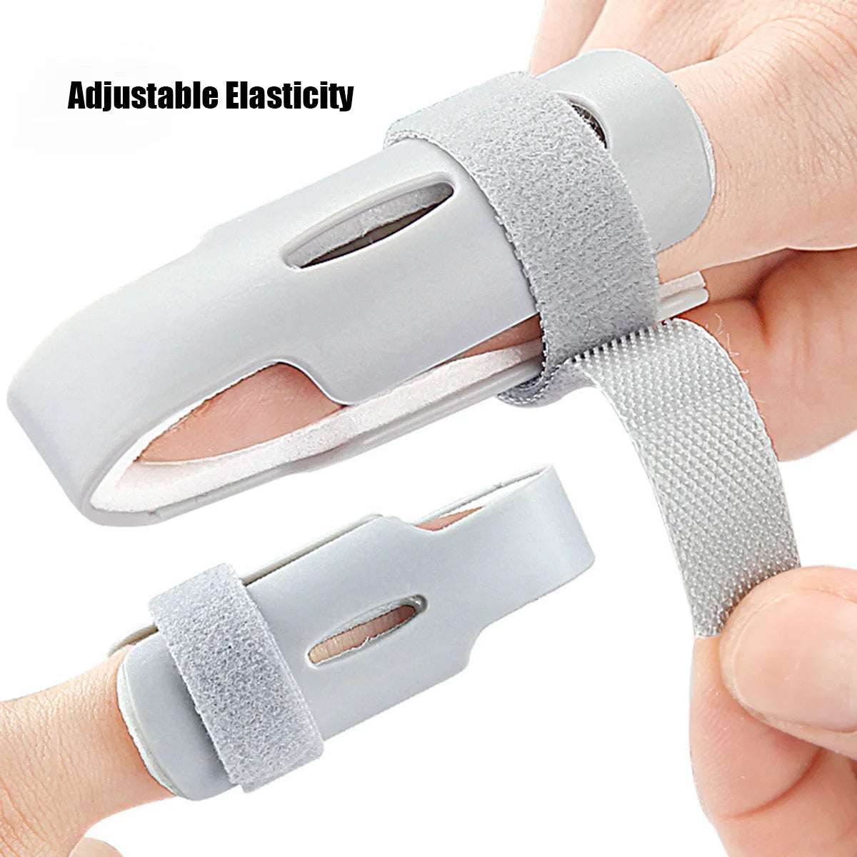 Finger Splint Support Sleeve – Fixed Stabilizer for All Five Fingers