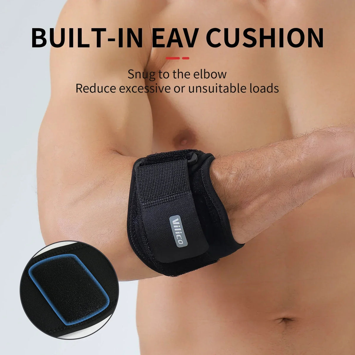 Breathable Pressure Elbow Protection Sleeve – Sweat-Absorbing Elbow Support for Fitness, Basketball & Daily Exercise