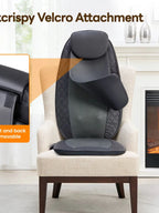 Electric Back Massager with Heat - Chair Pad
