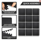 EVA Foam Acupressure Massage Mat – Interlocking Non-Slip Gym Floor Mat for Home Gym & Fitness
