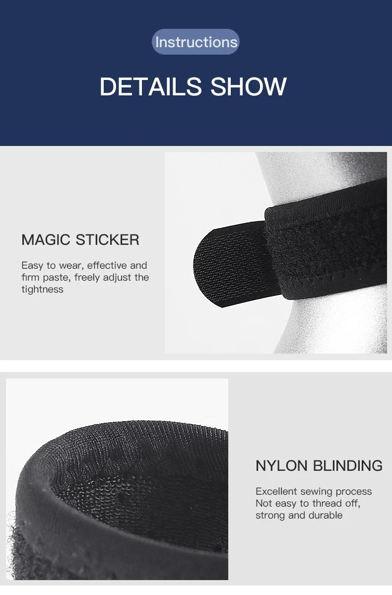 Patellar Tendon Knee Support Strap – Shock Absorption Brace & Sleeve