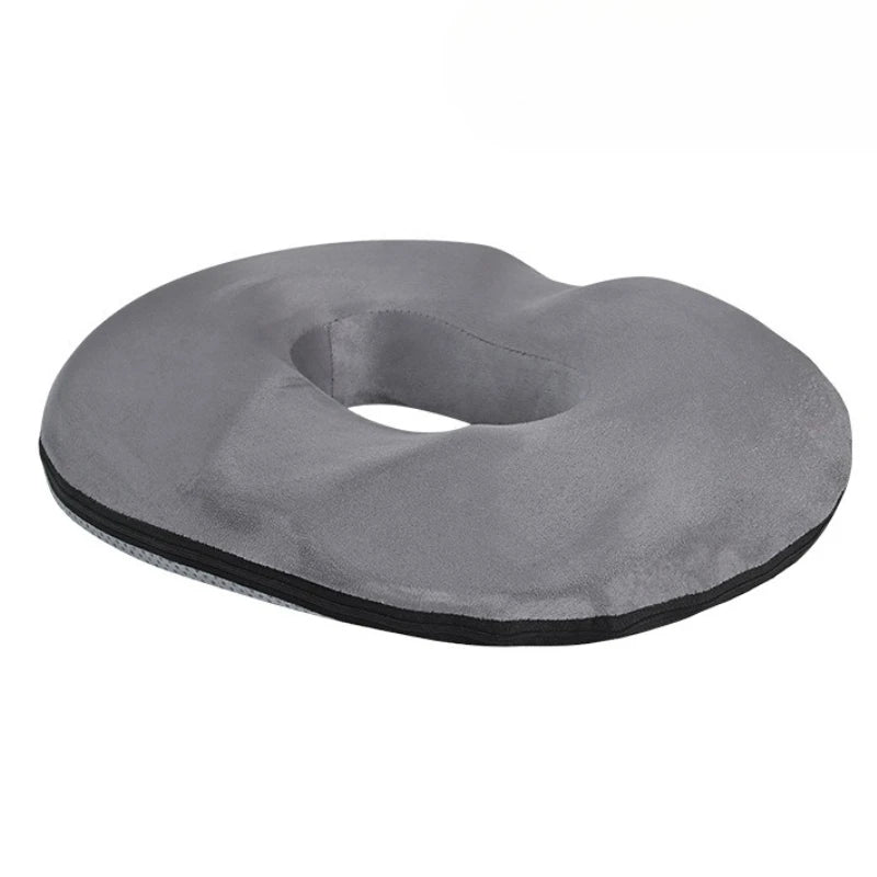 1pc Orthopedic Memory Foam Donut Pillow Coccyx Seat Cushion Hemorrhoid Cushion Tailbone Cushion for Pregnant Butt Cushion