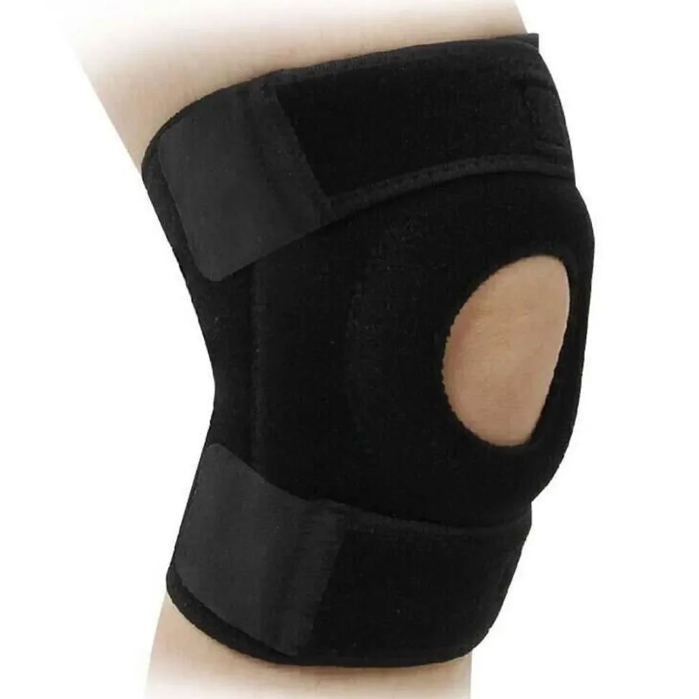 Knee Brace with Side Stabilizers – Adjustable Buckle Support for Joint Pain & Arthritis Relief in Men & Women