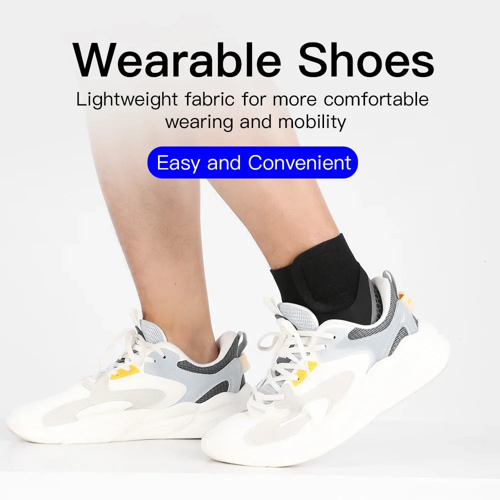 Adjustable Compression Ankle Brace – Elastic Ankle Guard & Pain Relief Strap for Basketball & Sports