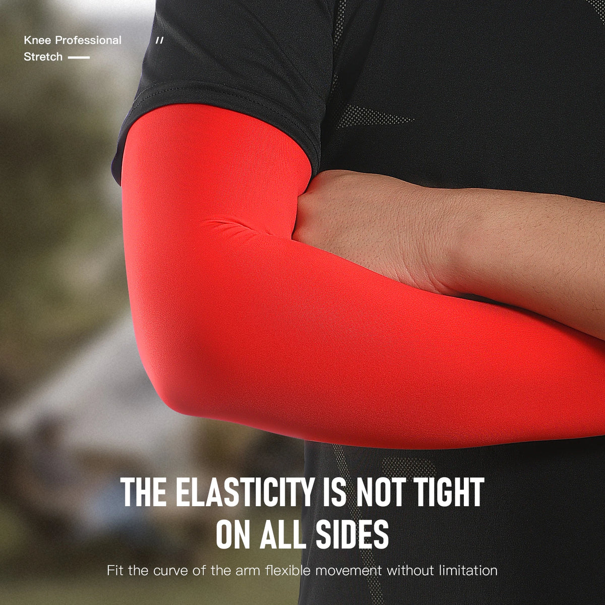 Sports Elbow Support Sleeve – Breathable Arm Joint Protector Elbow Pad for Cycling, Running & Basketball