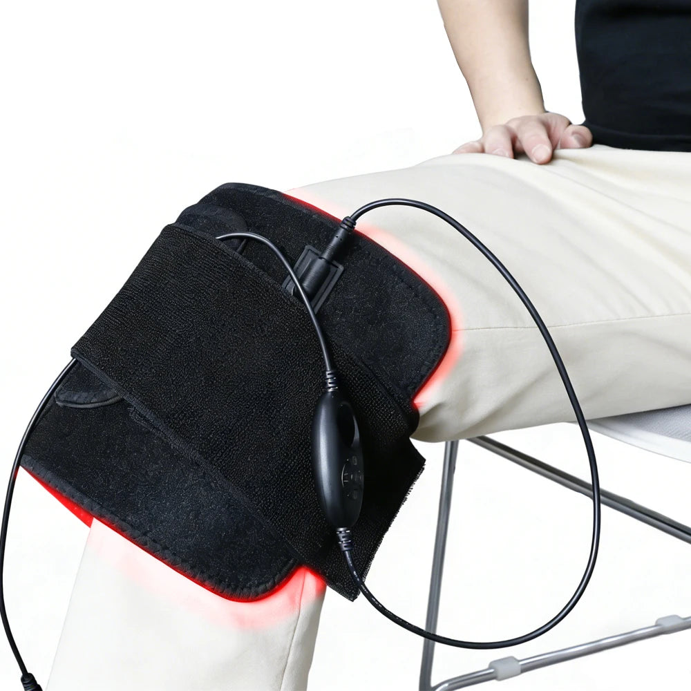 Red & Infrared Light Therapy Belt – 120 LEDs, 660nm & 850nm for Pain Relief