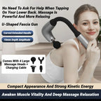 Percussion Massage Gun – 4 Heads Deep Tissue Relief