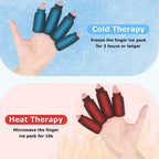 Finger & Toe Ice Sleeves – 4PCS Cold Gel Compression Packs for Arthritis & Hand Care