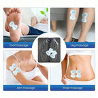 EMS Foot Massager Pad USB Rechargeabl Reflexology Foot Acupoint Massage Muscle Stimulation Improve Blood Circulation Relief Pain