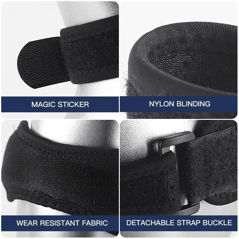 Patellar Tendon Knee Support Strap – Shock Absorption Brace & Sleeve