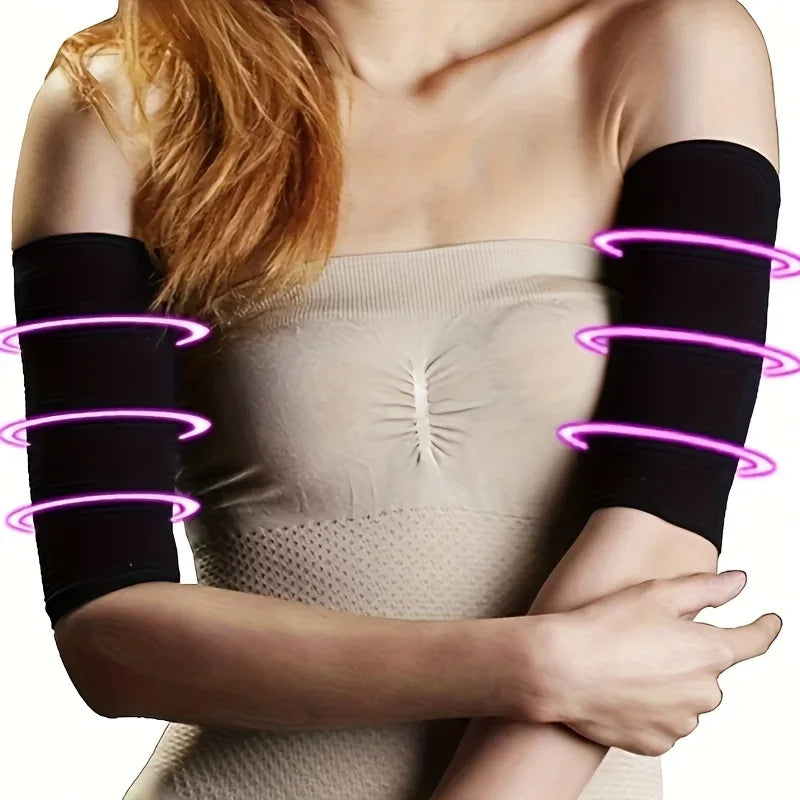 Arm Slimming Shaper Compression Sleeve – Toning Wrap to Lose Arm Fat & Shape Arms for Women