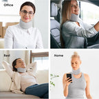 Ice Silk Cervical Collar Neck Brace – Breathable Foam Traction Support