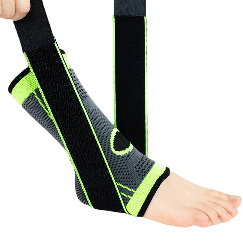Adjustable Compression Ankle Support – Sports Basketball Ankle Wrap for Sprain Prevention in Men & Women