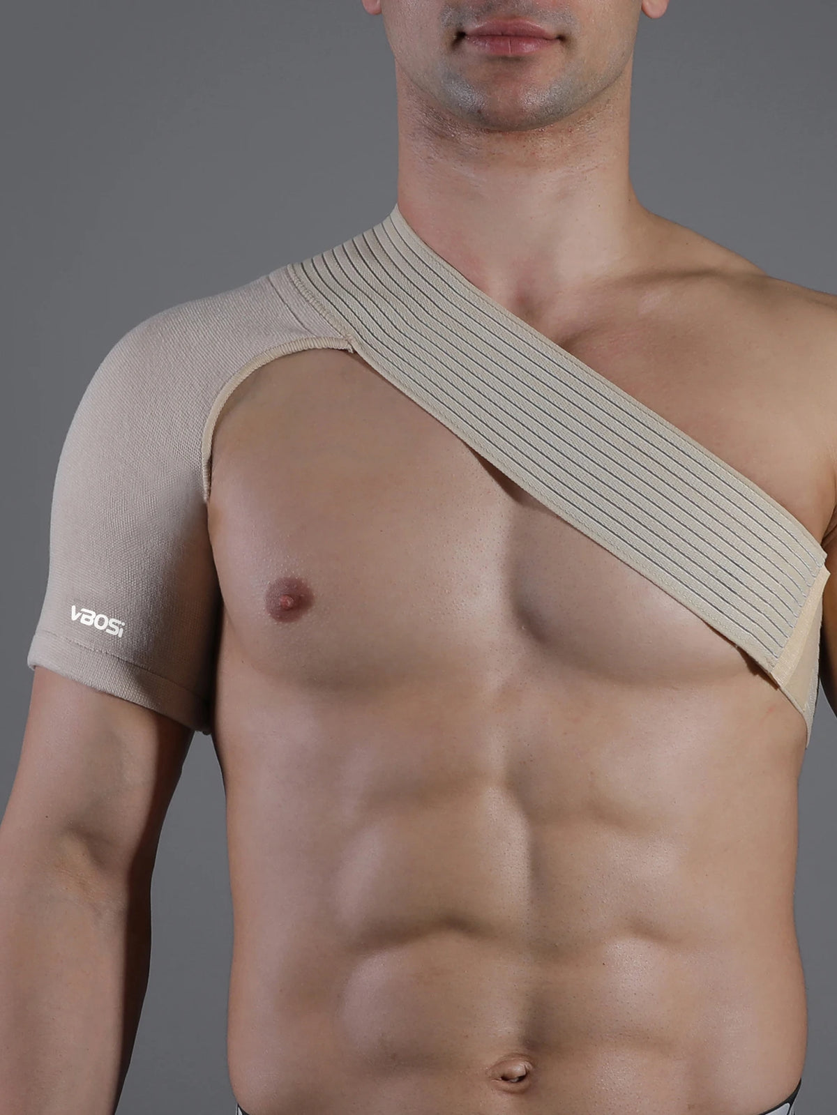 VBOSi Breathable Elastic Shoulder Support Brace – Upper Back Brace for Posture & Pain Relief
