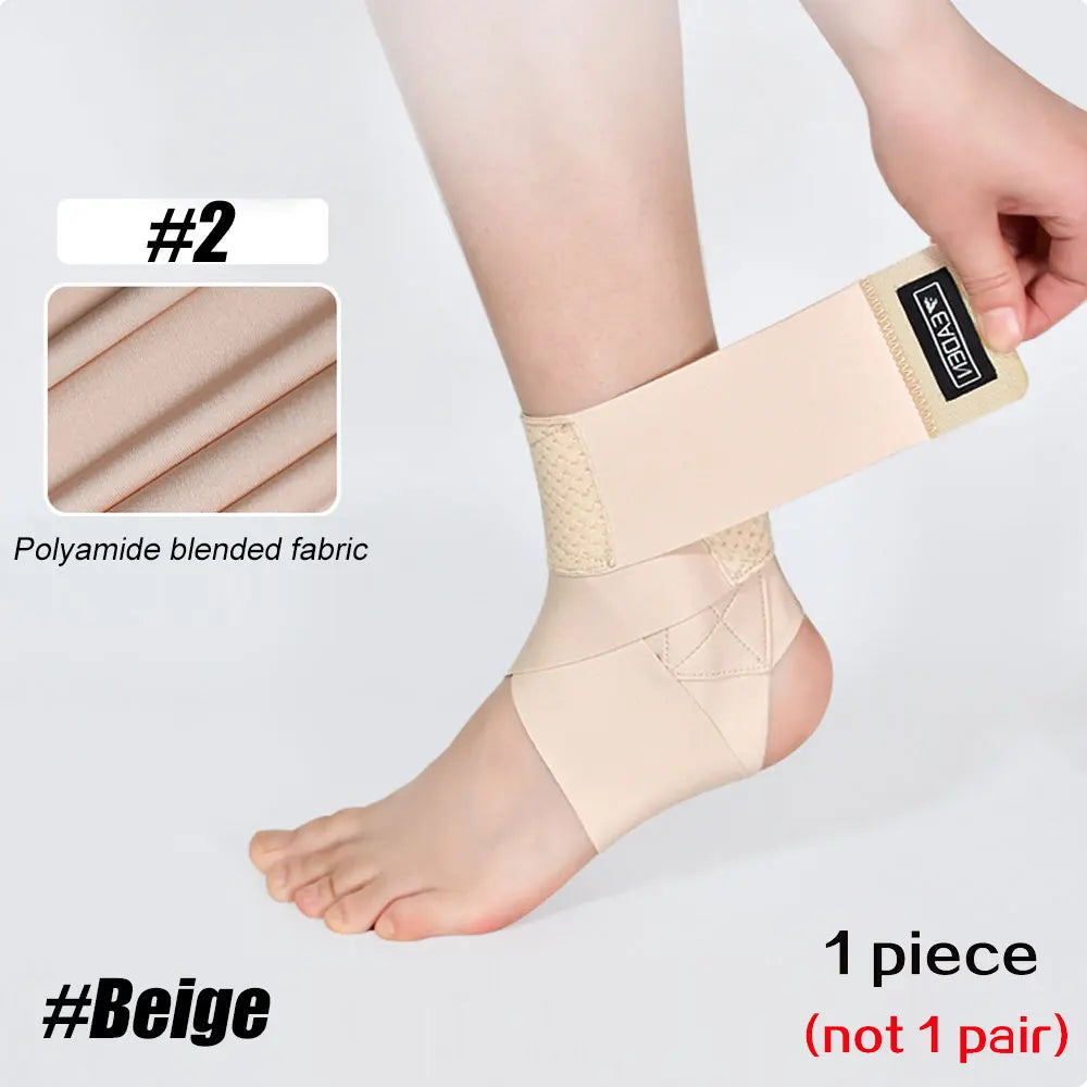 Ankle Support Wrap for Men & Women – Foot & Ankle Brace for Sprained Ankle & Achilles Tendon Recovery