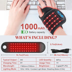 Wireless Red Light Therapy Wrist & Ankle Strap – 660nm & 850nm for Tenosynovitis & Pain Relief