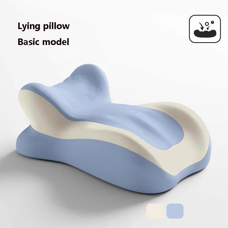 Wedge Memory Foam Pillow – Ergonomic Neck & Back Support